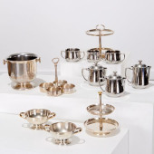 GROUP SAMBONET SILVER PLATED T