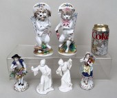 GROUP SIX CONTINENTAL PORCELAI