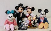 GROUP, SIX PCS DISNEY MICKEY &