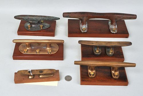GROUP SIX SHIP'S DOCK CLEATSof