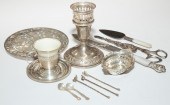 GROUP STERLING SILVER OBJECTS