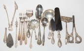 GROUP STERLING & SILVER PLATED