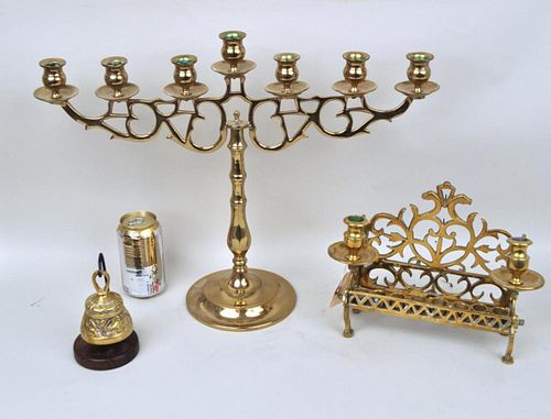 GROUP THREE EARLY BRASS