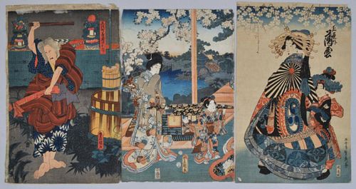 GROUP THREE JAPANESE W/B