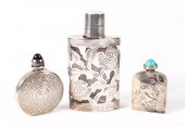 GROUP, THREE MEXICAN STERLING