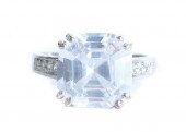 GROUP, THREE SILVER GEMSTONE R