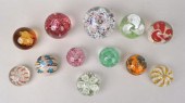 GROUP TWELVE ASSORTED GLASS PA