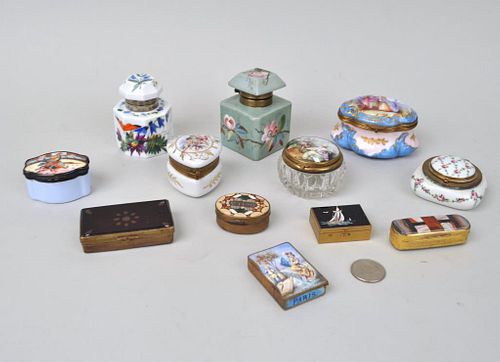 GROUP TWELVE PORCELAIN PATCH
