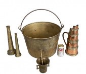 GROUP VINTAGE BRASS & COPPER I