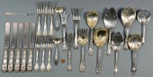 GROUP VINTAGE STERLING FLATWAR