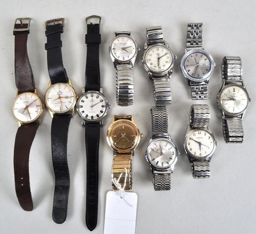 GROUP VINTAGE WRISTWATCHESincluding