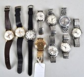 GROUP VINTAGE WRISTWATCHESincl