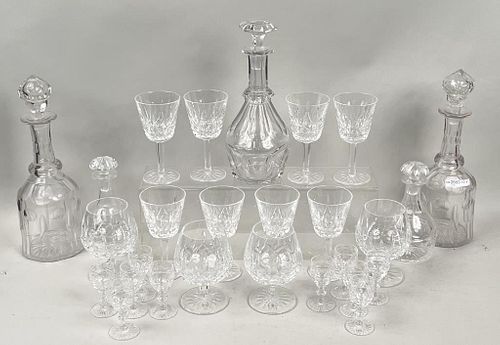 GROUP WATERFORD & OTHER CRYSTAL