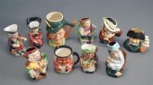 GROUP WITH 10 STAFFORDSHIRE PO