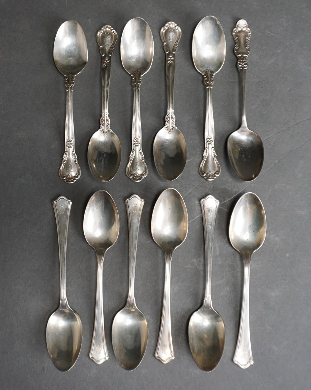 GROUP WITH 12 AMERICAN STERLING