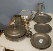 GROUP WITH AMERICAN SILVER PLA