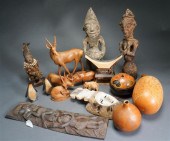 GROUP WITH ASSORTED AFRICAN, O