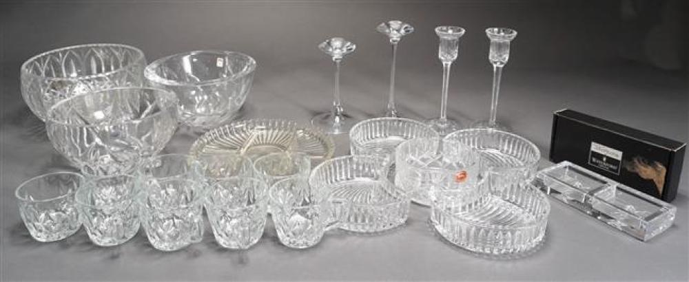 GROUP WITH ASSORTED CRYSTAL AND