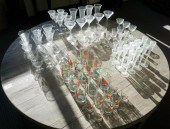 GROUP WITH ASSORTED CRYSTAL BA