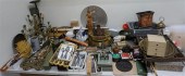 GROUP WITH ASSORTED METAL FLAT