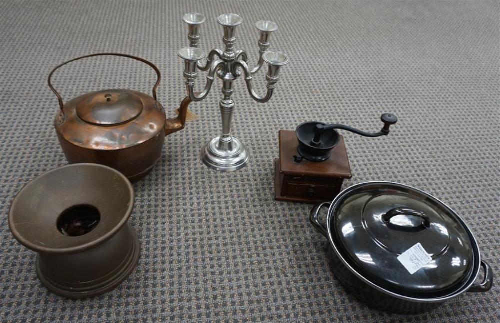 GROUP WITH ASSORTED METALCRAFT,