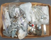 GROUP WITH ASSORTED SILVER PLA
