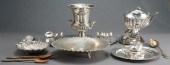GROUP WITH ASSORTED SILVER PLA
