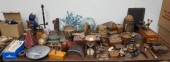 GROUP WITH ASSORTED WOOD BOXES
