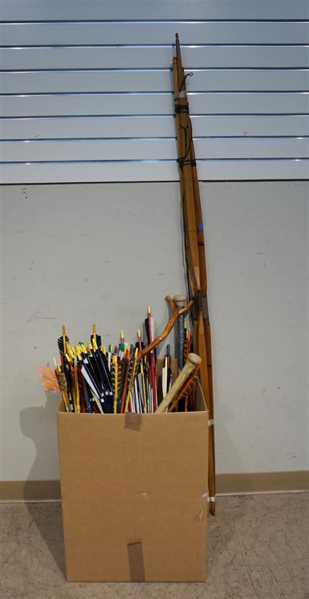 GROUP WITH BOWS AND ARROWSGroup