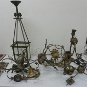 GROUP WITH BRASS AND OTHER LAN