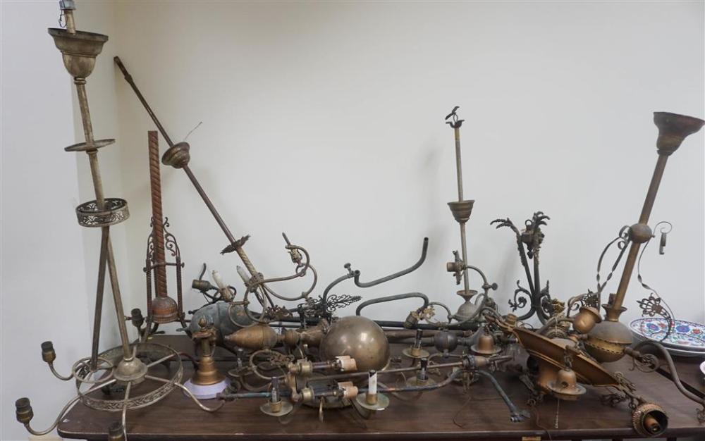 GROUP WITH BRASS AND OTHER