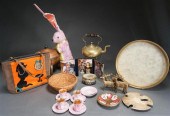 GROUP WITH BRASS, ASSORTED POR