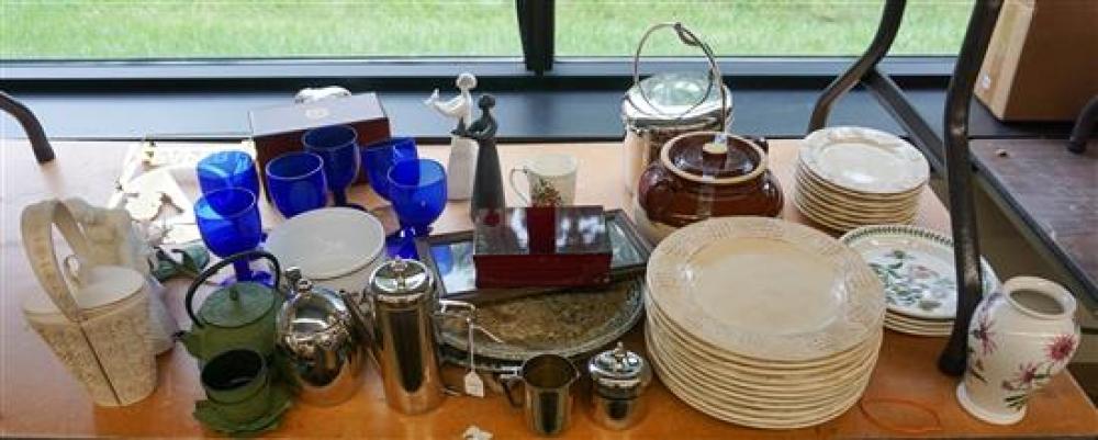 GROUP WITH CERAMIC, CHROME PLATE