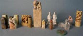 GROUP WITH CHINESE CARVED SOAP