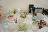 GROUP WITH CRYSTAL AND GLASSWA