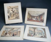 GROUP WITH EIGHT UNFRAMED WATE