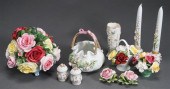 GROUP WITH EUROPEAN FLORAL ENC