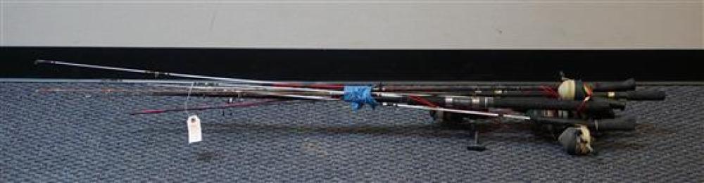 GROUP WITH FISHING RODS AND