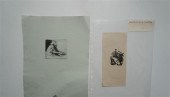 GROUP WITH FIVE UNFRAMED ENGRA