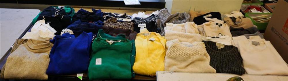 GROUP WITH FORTY LADIES CASHMERE,