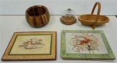 GROUP WITH FOUR COLOR PRINTS O