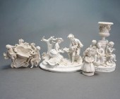 GROUP WITH FOUR FRENCH AND CON