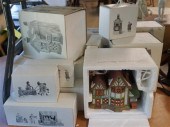 GROUP WITH FOURTEEN DEPT 56 DI