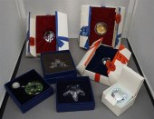 GROUP WITH FOURTEEN SWAROVSKI