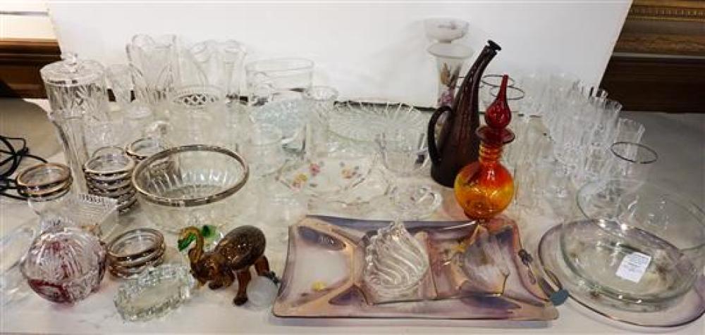 GROUP WITH GLASS, STEMWARE,