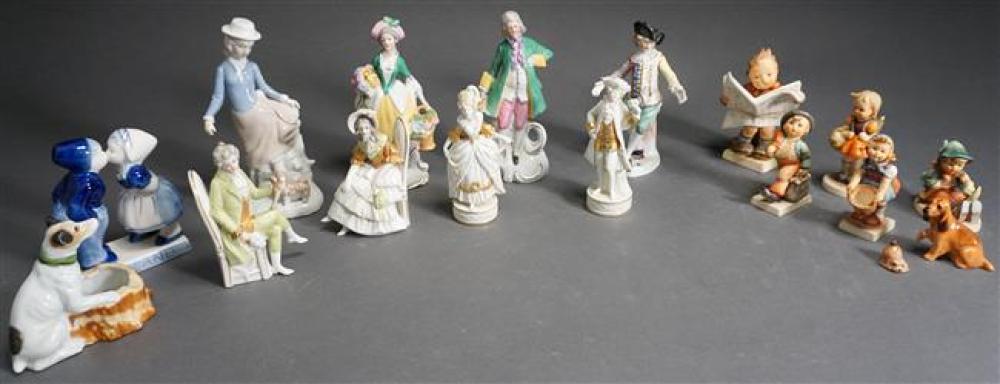 GROUP WITH HUMMEL, GERMAN AND OTHER