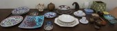 GROUP WITH IMARI, TURKISH PLAT