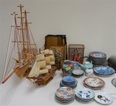 GROUP WITH JAPANESE PORCELAIN