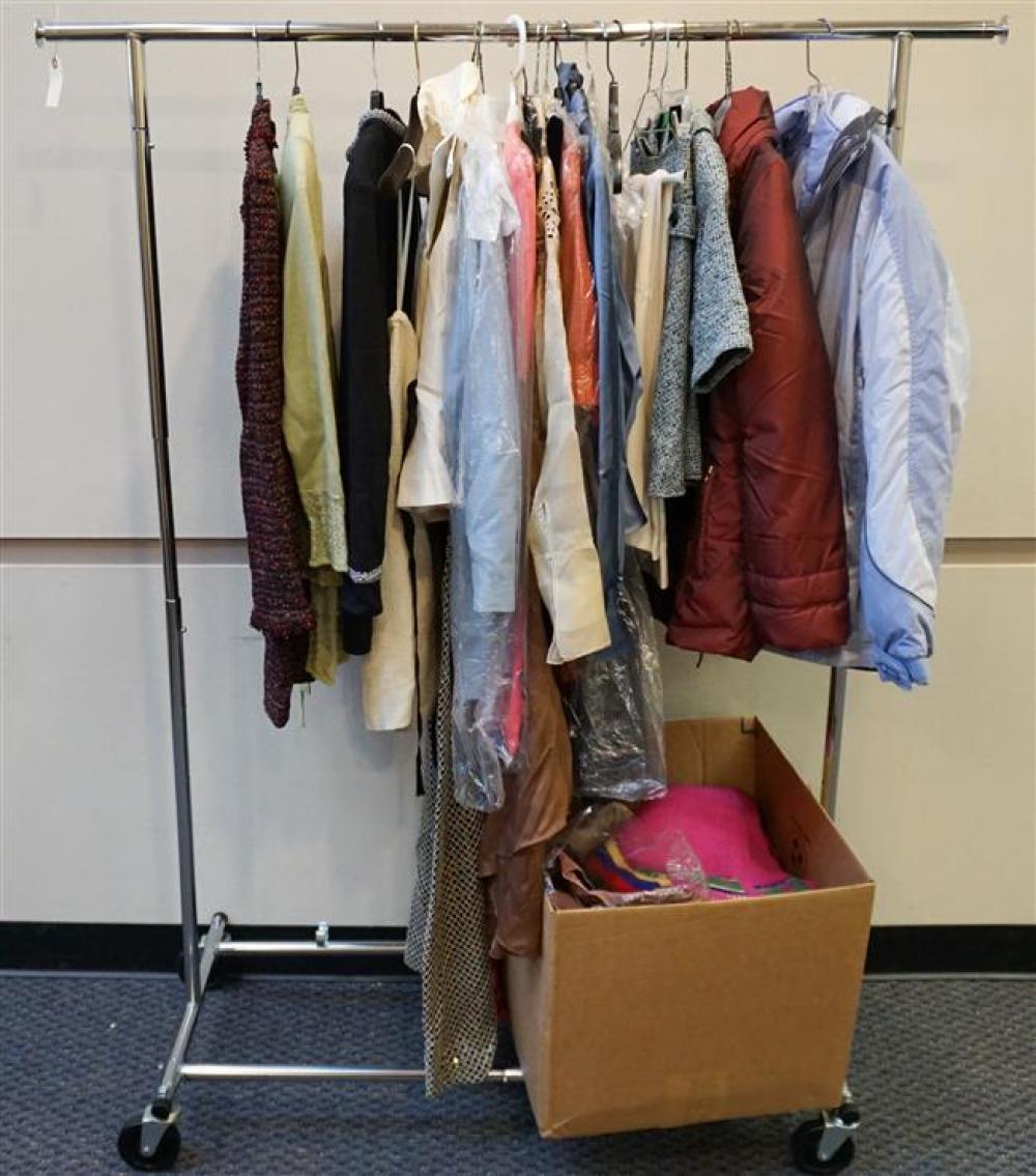 GROUP WITH LADIES CLOTHING,