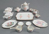 GROUP WITH LIMOGES TYPE AND MA